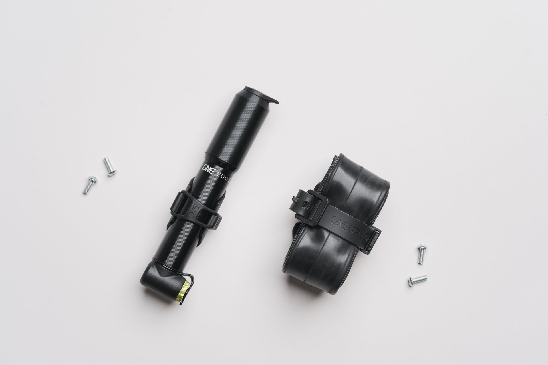 OneUP EDC Inline Pump Mount and Tube Strap Mount