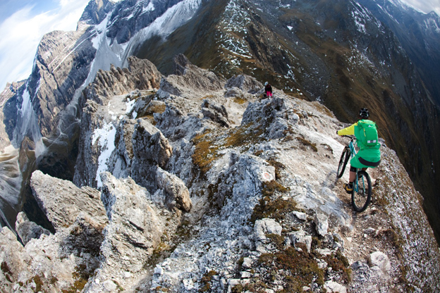 Vertriders Garggleress Austria Europe Alps exposed gnarly cliffs
