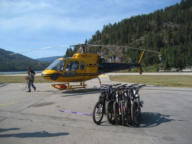 riley mcintosh, high terrain  helicopters, heli biking, nelson,  slocan valley, powerslave