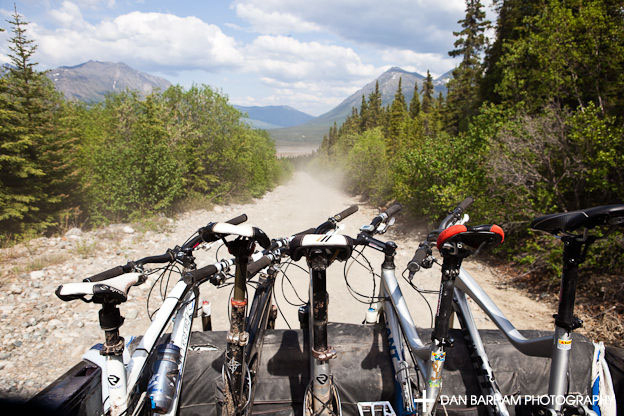 yukon mountain biking, boreale, ryan         leech, dan barham,  carcross, klondike, gold rush