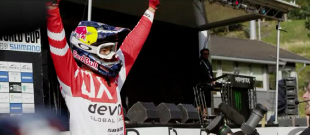 Hafjell Norway World Cup DH downhill racing Steve Smith Devinci Global Racing