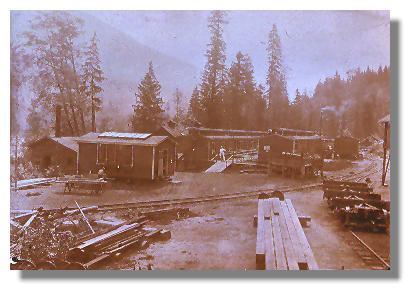 logging camp 1925
